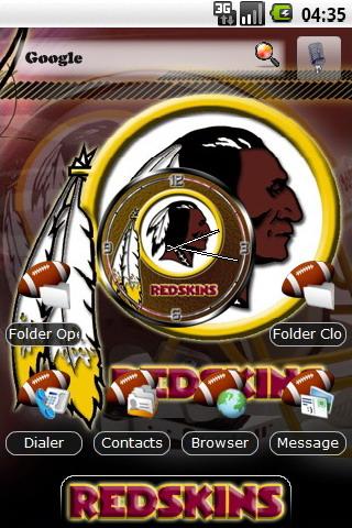 Washington Redskins theme