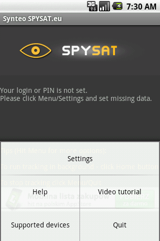 SPYSAT – free GPS tracking Android Tools