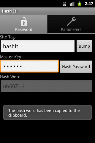 Hash It! Android Tools