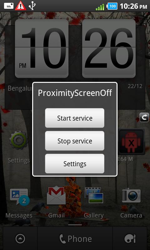 Proximity Screen Off