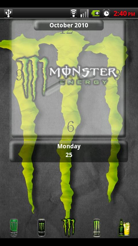 ADWTheme Monster Energy Android Personalization