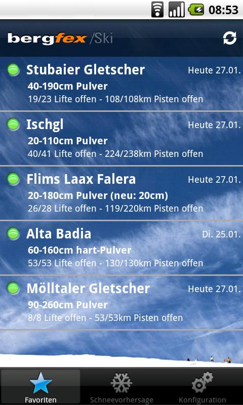 bergfex/Ski Android Weather