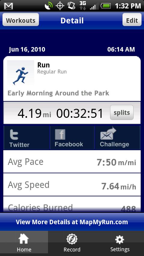 iMapMyRun+ Android Health & Fitness