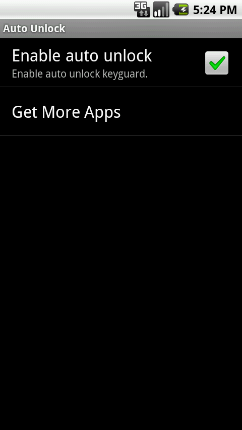 Auto Unlock Android Productivity