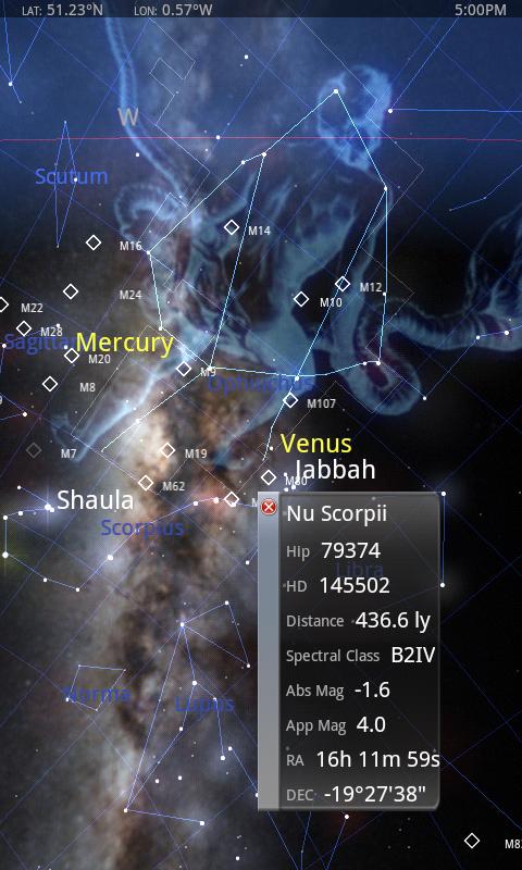 Star Chart Android Education