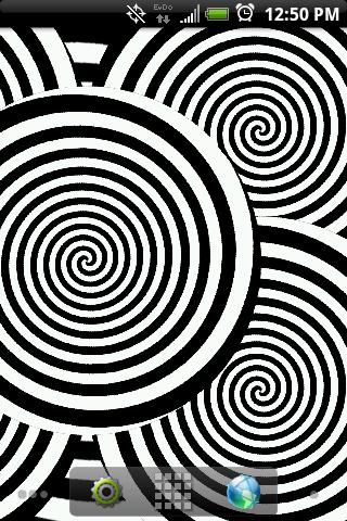 Hypnotic Spirals Demo Live Android Personalization