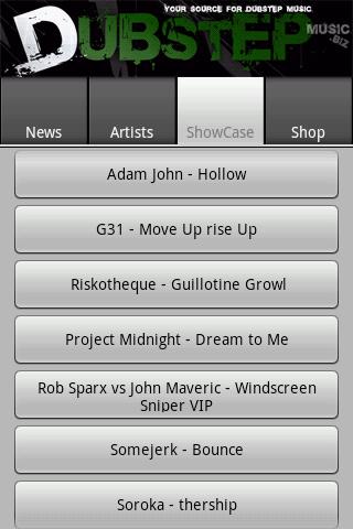 Dubstep Music Dot Biz News App Android Entertainment