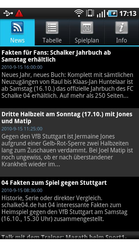 S04 News Android Sports
