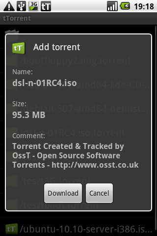 tTorrent Lite Android Tools