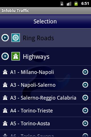 Infoblu Traffic Android Travel & Local