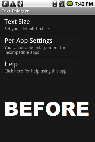 IDEAL Text  Enlarger Android Tools