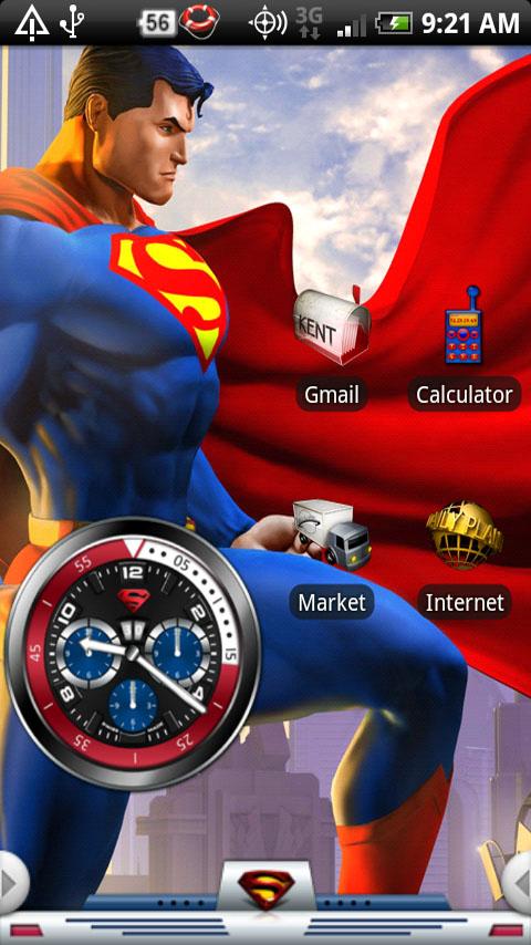 Superman | Official Theme Android Personalization