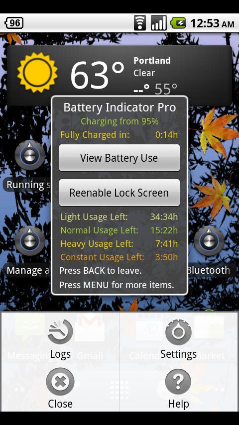 Battery Indicator Pro