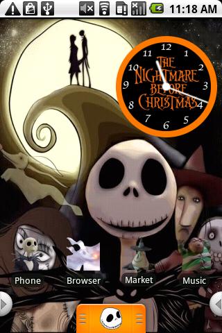 Nightmare Before X-mas Bonus Android Personalization