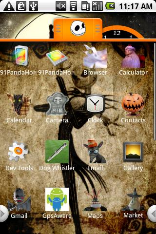 Nightmare Before X-mas Bonus Android Personalization