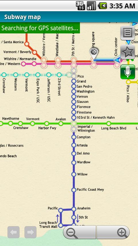 Los Angeles (Metro 24 map) Android Travel & Local