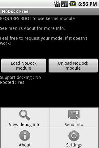 No Dock (NEED ROOT) Free Android Tools