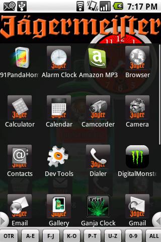 Jager Theme Android Personalization