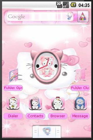 Hello Kitty II Android Personalization