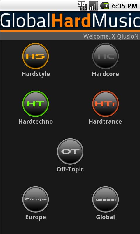 Global Hard Music Android Social