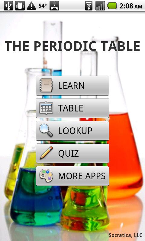 Periodic Table Android Books & Reference