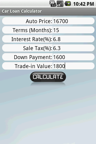 Car Loan Calculator