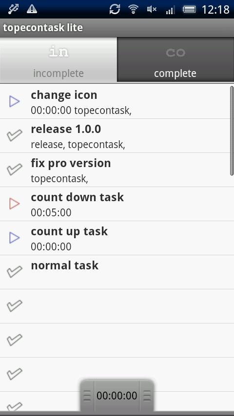 topecontask lite Android Productivity