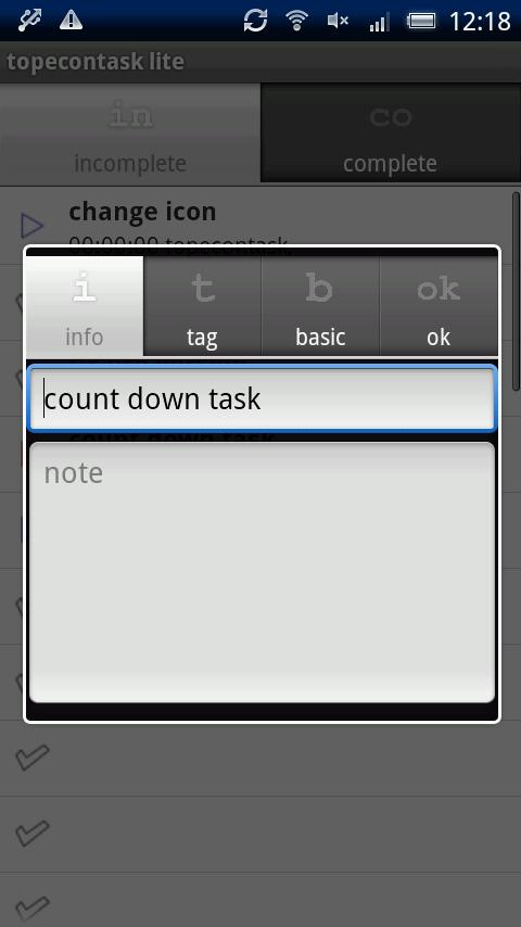 topecontask lite Android Productivity