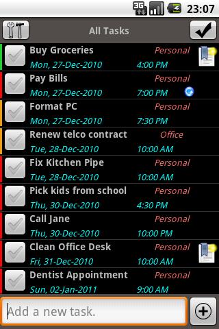 the Task/ToDo App Android Productivity