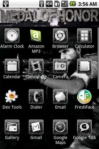 Medal of Honor Theme Android Personalization