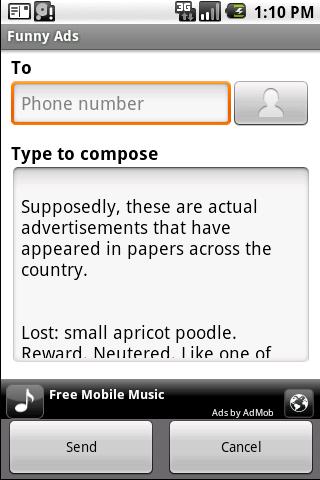 Funny Ads Android Communication