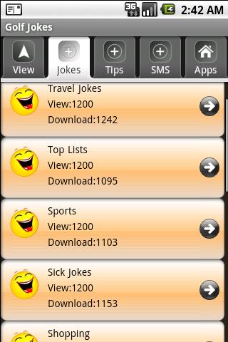 Golf Jokes Android Sports