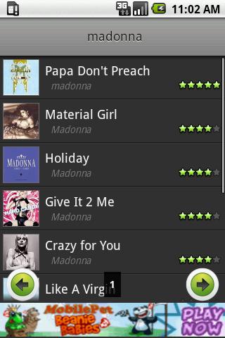 Madonna Ringtone Android Entertainment