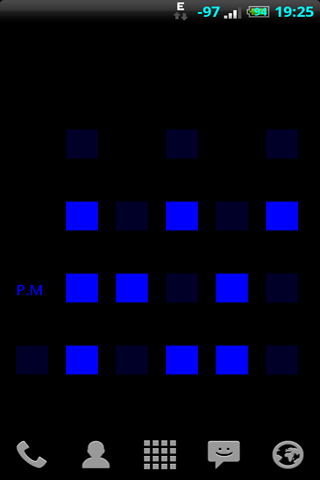 Binary Clock Wallpaper Lite Android Personalization