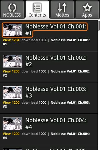 NOBLESSE Android Comics