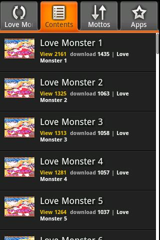 Love Monster Android Comics