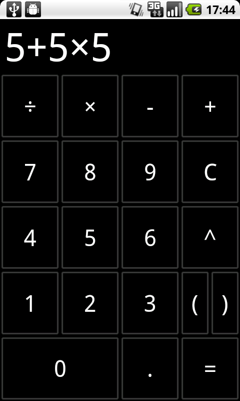 Simple Calculator Android Tools