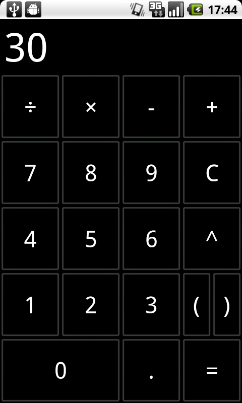 Simple Calculator Android Tools