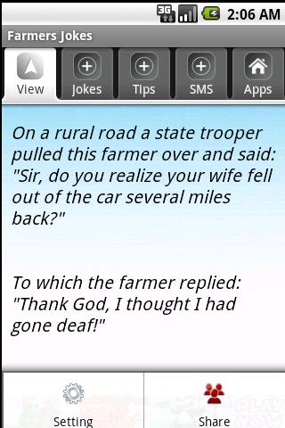 Farmers Jokes Android Health & Fitness