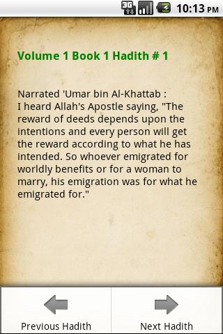 Sahih Al-Bukhari Android Lifestyle