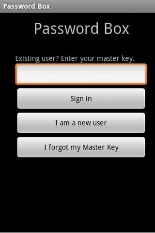 Password Box Android Tools
