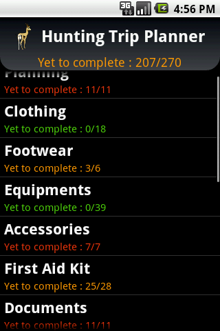 Hunting Trip Planner Android Lifestyle