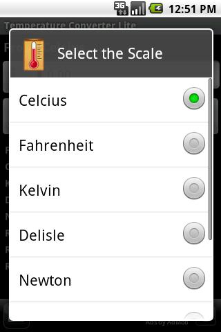 Temperature Converter Lite Android Tools