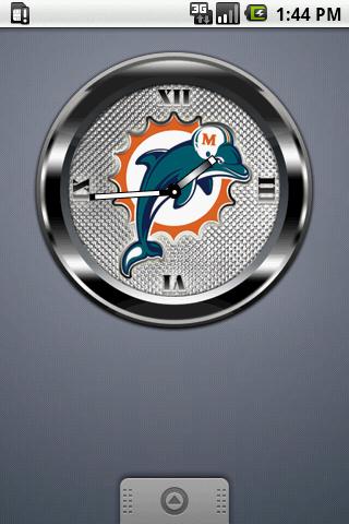 DOLPHINS BLACK Clock Widget Android Personalization