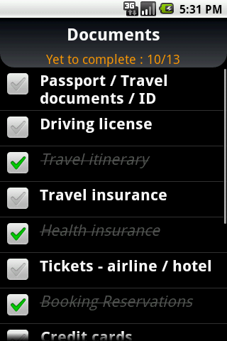 Vacation Planner Android Travel & Local
