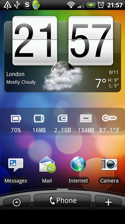 System Status Pro Widget Android Personalization