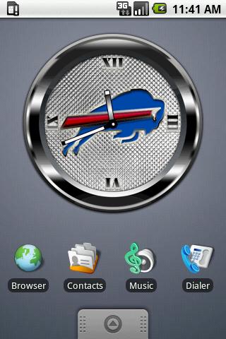 BILLS BLACK Clock Android Personalization