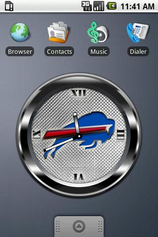 BILLS BLACK Clock Android Personalization