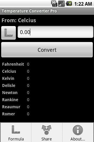 Temperature Converter Pro Android Tools