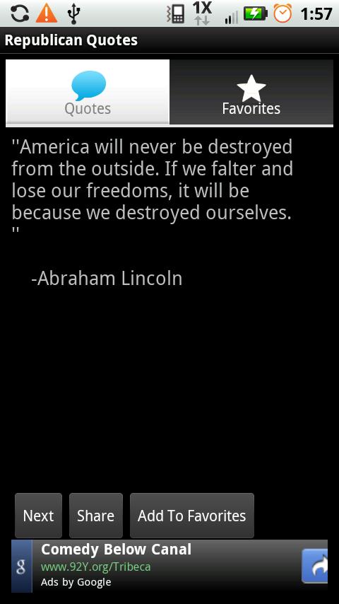Republican Quotes Android Entertainment